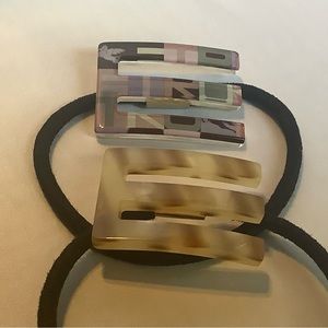 Two ETRO elastic hair ties